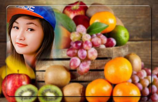 Fruits Photo Editor screenshot 1