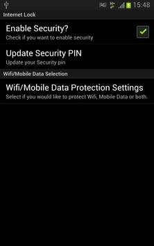 Internet(Data/Wifi) Lock Lite screenshot 2
