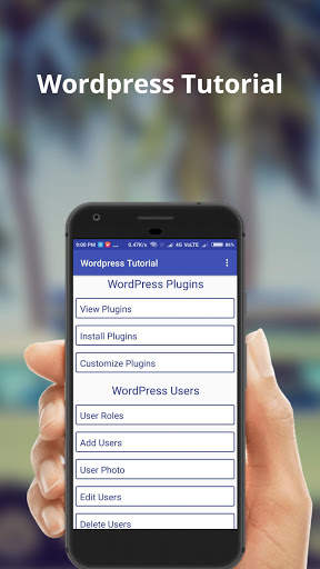 Wordpress Tutorial скриншот 8