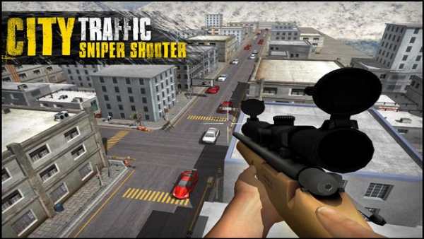 3D Lalu Lintas Kota Sniper Sh screenshot 11