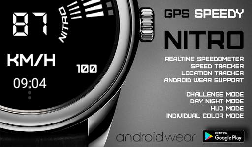 GPS Speedy Nitro - Wear Windsurfer HUD screenshot 7