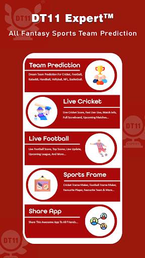 DreamTeam11 app original dhoni screenshot 1