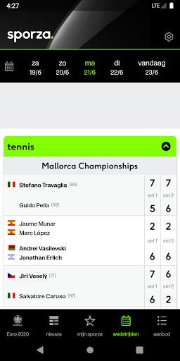 sporza screenshot 3