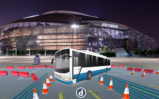 Snipapps-FreeLuxury bus parking2 3d sim 2019 screenshot 2
