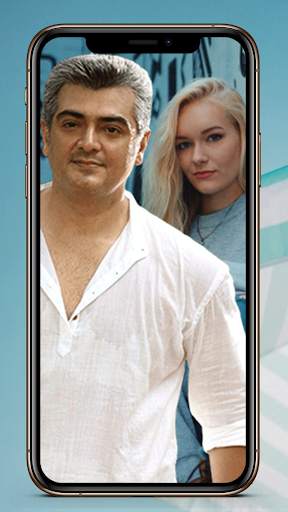 Selfie With Ajith Kumar: Ajith Kumar Wallpapers screenshot 1