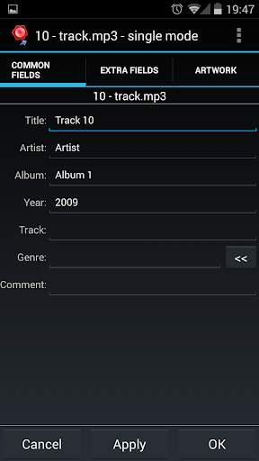 AudioTagger - Tag Music screenshot 2