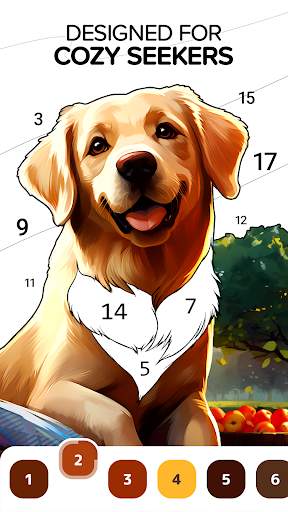 Color a Day: Paint by Number screenshot 1