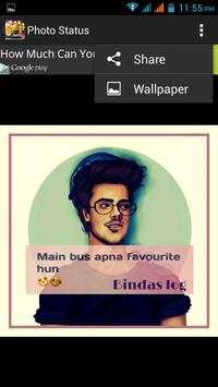 Photo Status (Line/FB/Watsapp) screenshot 5