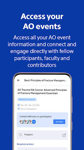 myAO - Surgical network 8 تصوير الشاشة