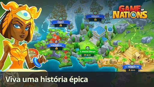 Jogo das Nações: Heróis RPG screenshot 2