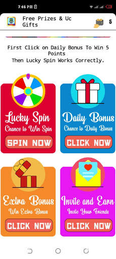 Free Uc and Royal Pass Gifts screenshot 6