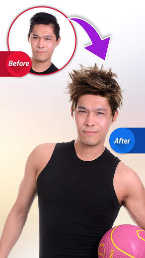 Man Hair Style - Boy & Man Hair Style Photo Editor screenshot 3