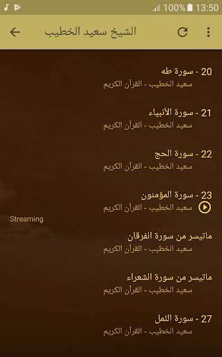 القران الكريم بصوت الشيخ سعيد الخطيب скриншот 5