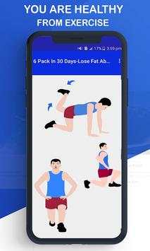 6 Packs In 30 Days - Lose Fat ABS Workout 4 تصوير الشاشة
