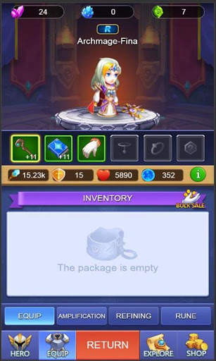 Legendary Heroes TD:Tower Defense Strategy Games screenshot 4