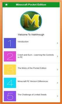 Pocket Minecraf Edition Guide screenshot 1
