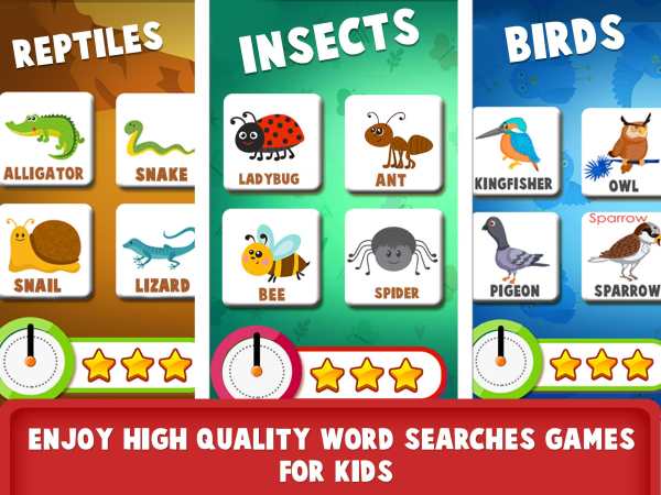 Educational Word Search Game For Kids - Word Games screenshot 7