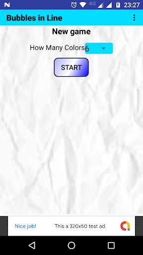 Bubbles in Line screenshot 1