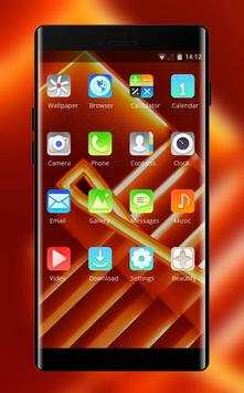 Bright step corner theme | BlackBerry Evolve X screenshot 2