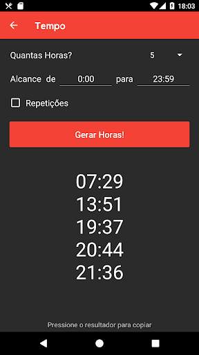 Randomizer  Gerador de Escolhas - Tomar Decisőes screenshot 5