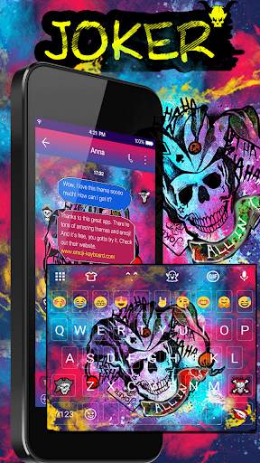 Clown It Joker Face Keyboard स्क्रीनशॉट 3
