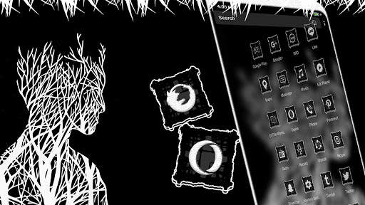 Human Tree Art Theme screenshot 4