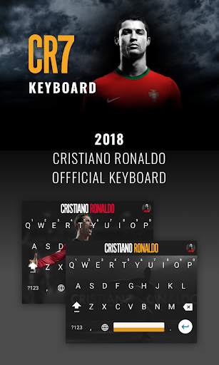 Cristiano Ronaldo Keyboard screenshot 1