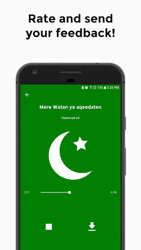 Pakistani Milli Naghmay 14 August Independence screenshot 4