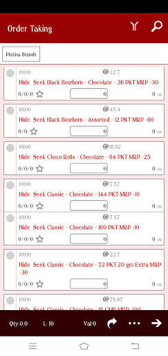 Salesman :XnappSales Parle screenshot 2