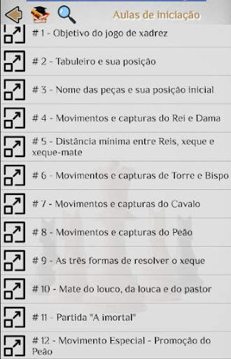 Xadrez Tutoriais screenshot 2