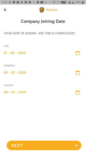 Advisor App screenshot 1