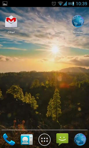 Sunny Mountain Live Wallpaper screenshot 5