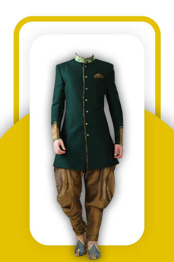 Men Sherwani Suit Photo Editor screenshot 1