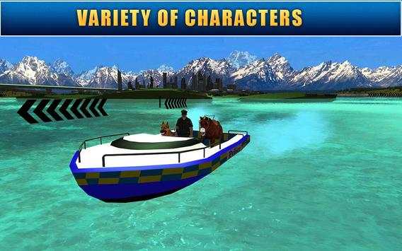 Power Boat Transporter: Police screenshot 10