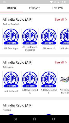 Telugu FM Radio HD - Podcast, Telugu Live TV screenshot 4