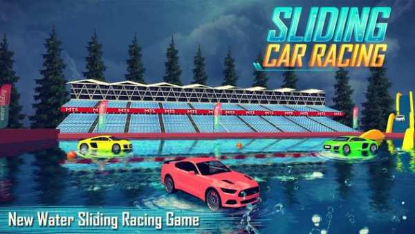 Frozen Slide Race 3D - Car Racing screenshot 4