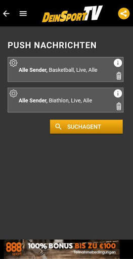 DeinSportTV Deutschlands Sport TV-Programm screenshot 7