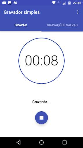 Gravador simples screenshot 2