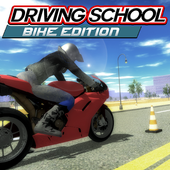Driving school Bike edition 3D icon