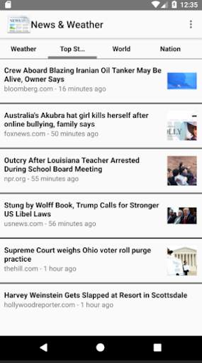 News & Weather screenshot 3