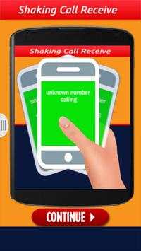 Shake Call Receiver स्क्रीनशॉट 1