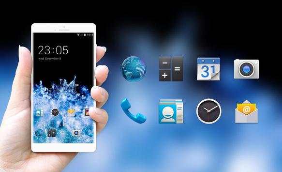 Winter Launcher Theme for Micromax Canvas Social screenshot 4