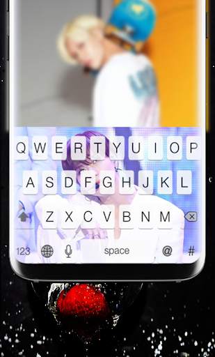 Lee Tae Min Keyboard Theme 4 تصوير الشاشة