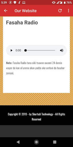 Fasaha Radio screenshot 3