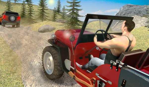 Offroad Jeep Truck Driving - Prado Simulator screenshot 7