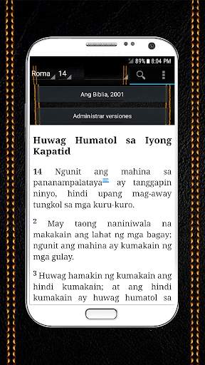 Bible ADB1905, Ang Dating Bibliya 1905 (Tagalog) screenshot 7