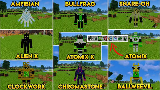 Mod Ben 10 Alien for Minecraft PE - Mod Omnitrix screenshot 2
