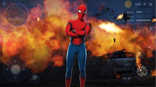Spider Rope Hero - Gangster Crime City screenshot 4