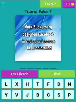 Facebook Quiz App screenshot 11
