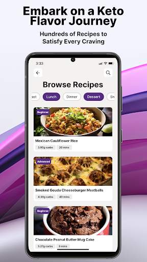 Lazy Keto Diet Meal Planner screenshot 2